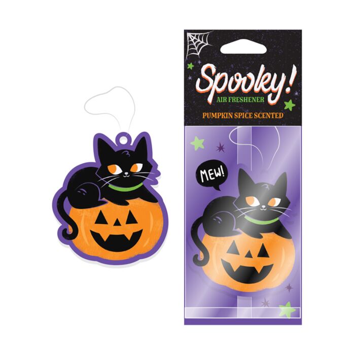 Odświeżacz powietrza Pumpkin Spice - Czarny kot i dynia