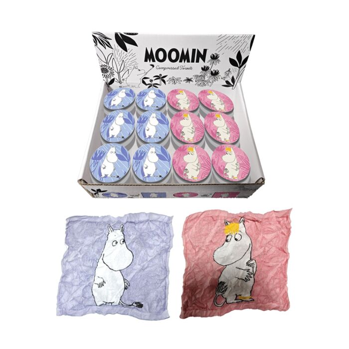 Ręcznik podróżny skompresowany mały - Moomin Tammi