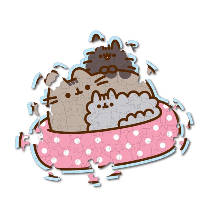 Puzzle 130 elementów - Pusheen