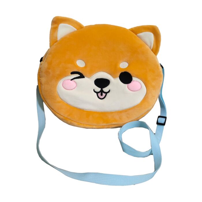 Torebka Pluszowa na ramię typu crossbody firmy Shuggs Shiba Inu Adoramals