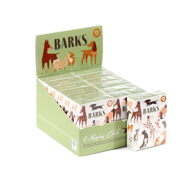 Standardowa talia kart do gry Barks Dog