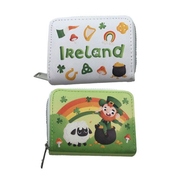 Portfel z zamkiem błyskawicznym - Luck of the Irish