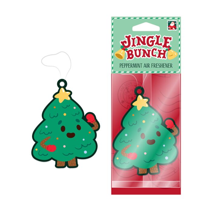Odświeżacz powietrza - Choinka Jingle Bunch - zapch mięty