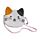 Torebka Pluszowa na ramię typu crossbody - Lola the Cat Adoramals